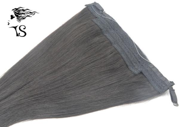 Natural Black Indian Remy Human Hair Flip in Hair Extensions Silky Straight