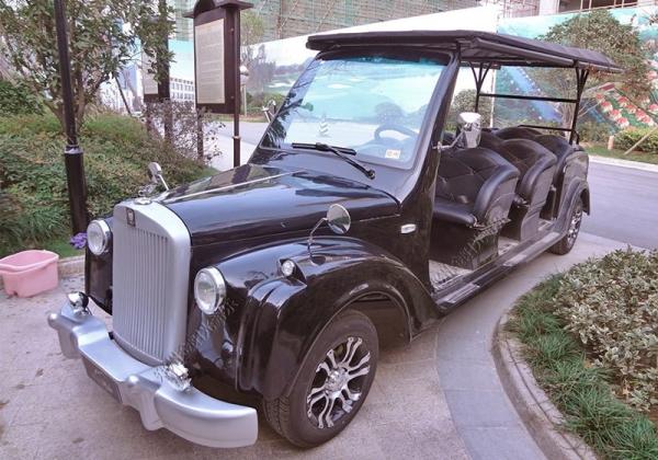 6 passenger electric classic vintage cars 20 - 40km/h Speed Intelligent Pulse Charger