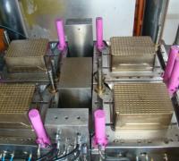 Caisse en plastique à faible bruit d'équipement/en plastique de bâti faisant à machine l'opération simple