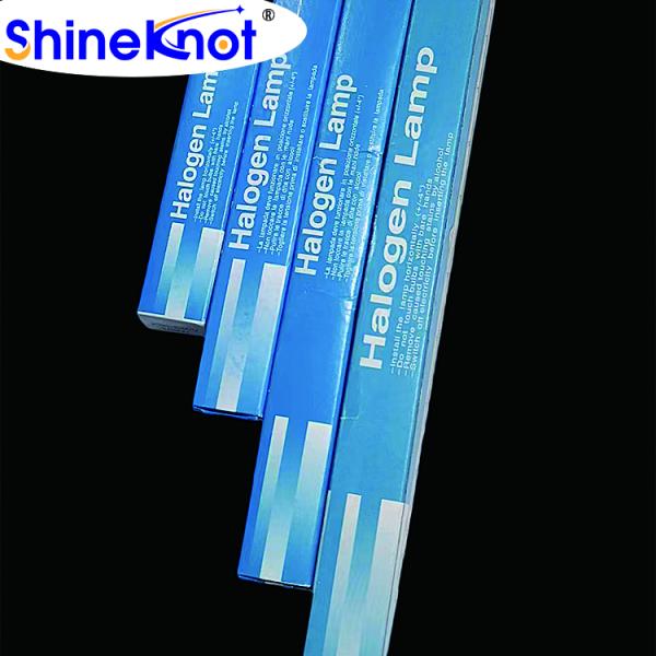 100W Transparent Glass Tube Ceramic Lamp Holder for Sports Stadiums Lighting Solutions
