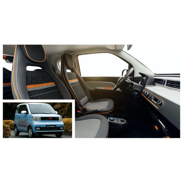 автомобиль Seater коробки 4 двери 2 электротранспортов RWD 3 Wuling ряда 120km электрический мини