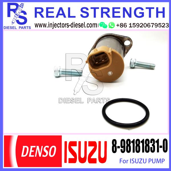 Válvula 8-98181831-0 da VÁLVULA de CONTROLE SCV da SUÇÃO da BOMBA de INJEÇÃO de ISUZU EURO4/54JJ1