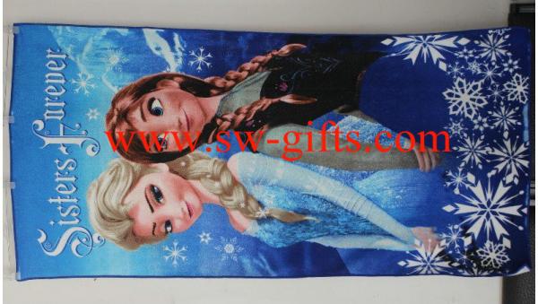High quanlity cotton bath towel 100% Cotton Baby Hot Spring Towel, Cartoon Baby Bath Towel