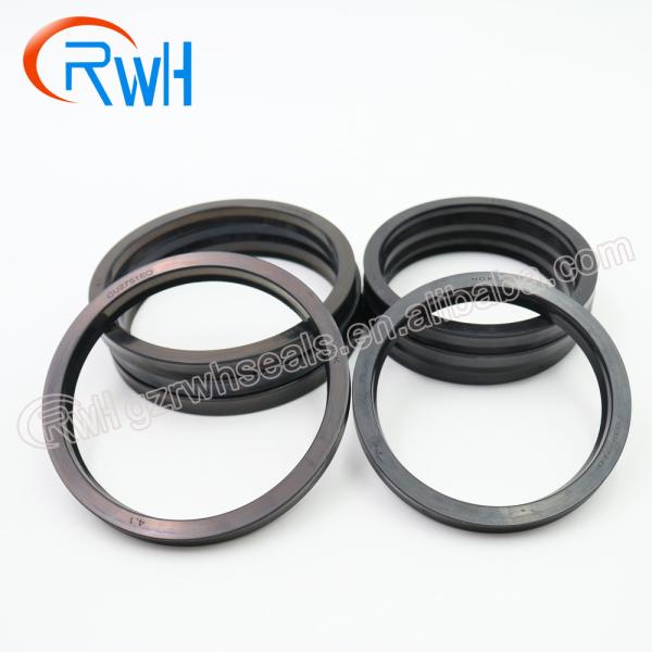 Polyurethane U Type Hydraulic Rod Seal IUH Black For Mechanical