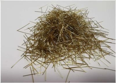 Copper Coated 0.22mm Micro Steel Fiber For Reactive Powder Concrete