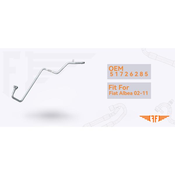 51726285 mangueras de aire acondicionado de descarga ligera de aluminio automotriz 02-11 Fiat Albea