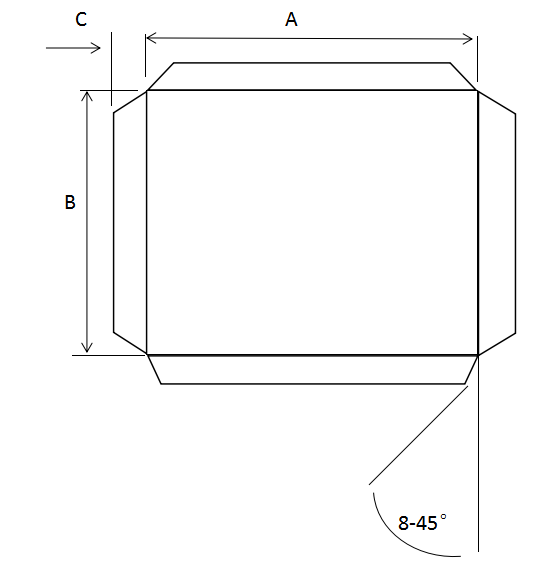 Пушпульные 2.0mm 4 гибкого листов выскальзывания картона скида пути анти- светлых