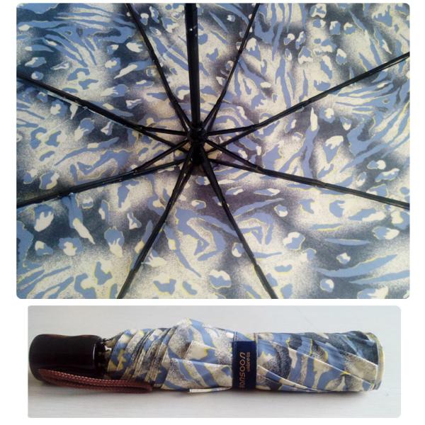 Colorido abierto fácil manual modificada para requisitos particulares del viaje del logotipo del regalo automático del paraguas