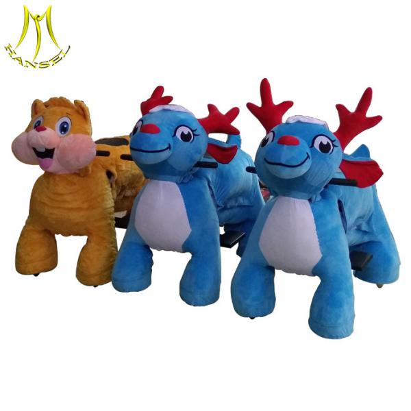 Hansel lovely animal monkey in mall rideable animal for adults