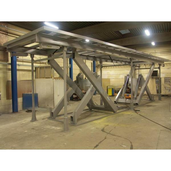 Stationary Marco Twin Scissor Lift Table with Special Platform CE Certified and Durable Design
