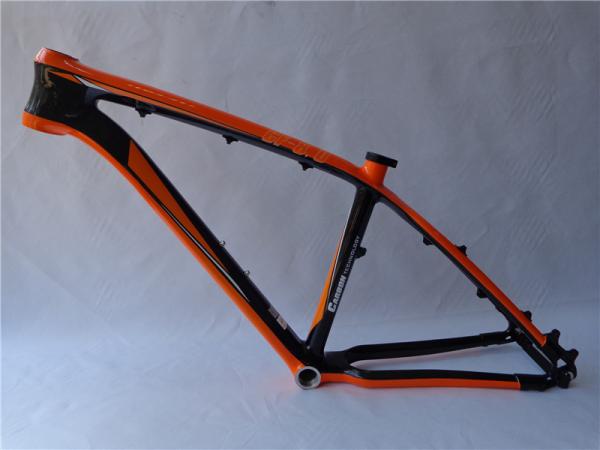Carbon MTB Frame 26er 15/17 NT02 Mountain Bicycle/Bike Frame Orange-decal