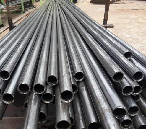 Annealed Cold Drawn Steel Pipe , Bright Finished Small Diameter Metal Tubing