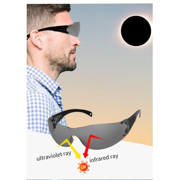 Solar Eclipse Glasses Certified Safe Shades for Direct Sun Viewing Approved 2024