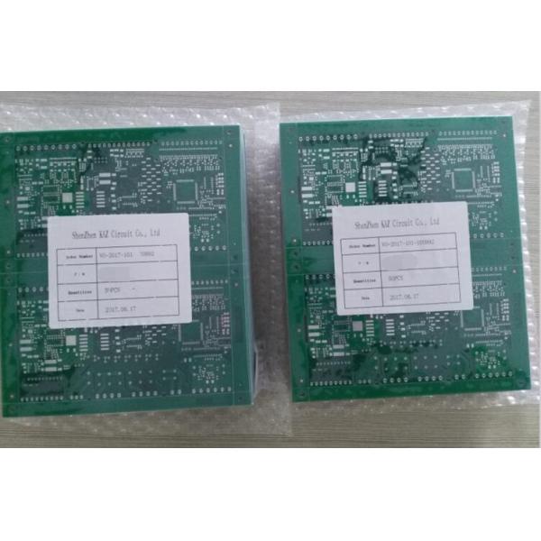 4 FR4 PCB слоя зеленого цвета Soldmask монтажной платы со слепым через