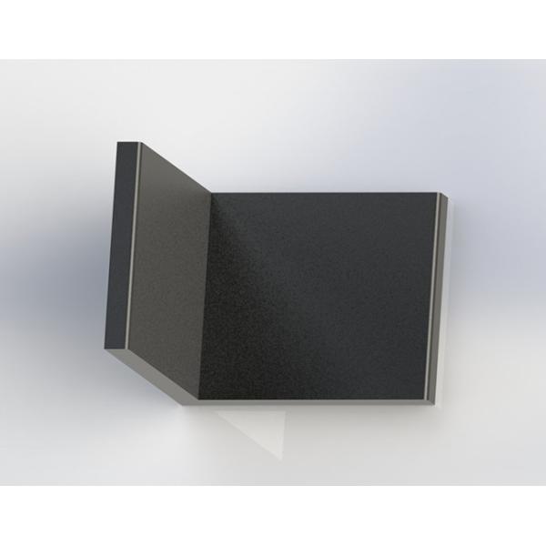 Customized Black Anodized Aluminum Angle , Aluminium Angle Profiles Highly Durable