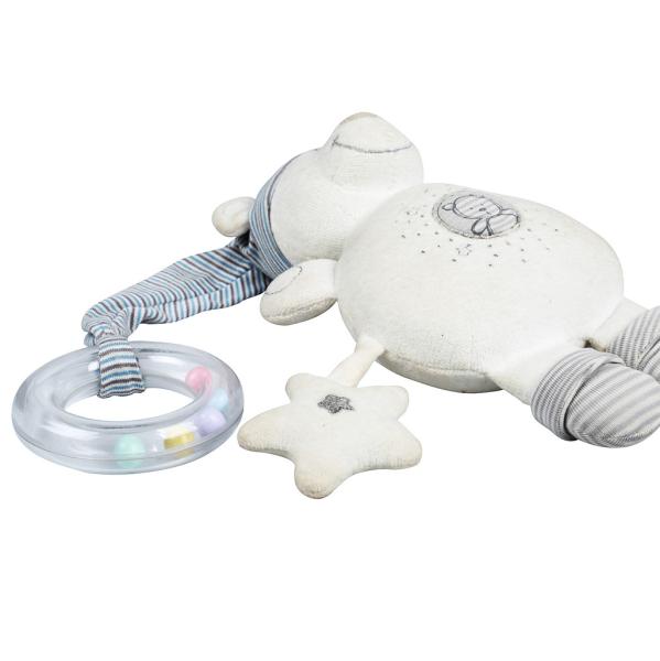 Customized Size Newborn Plush Toys Bear Shape Environmentally Friendly