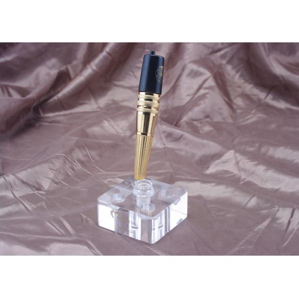 Tenedor claro del arma del tatuaje del silicón, tatuaje rotatorio que dibuja a Pen Holder