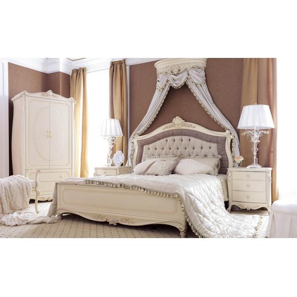 High end home furniture luxury double wood carving bed for bedroom furniture