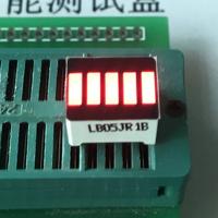 Couleur rouge Anode à cinq segments LED bar de lumière à segment LED affichage pour batterie