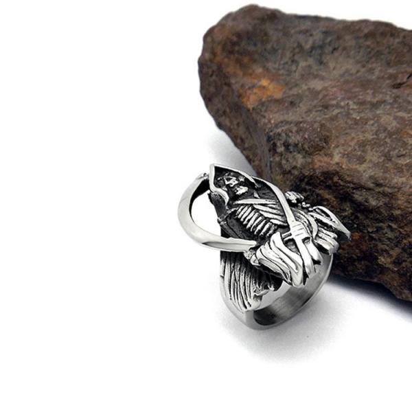 Men's Titanium Stainless Steel Ring (SA546)