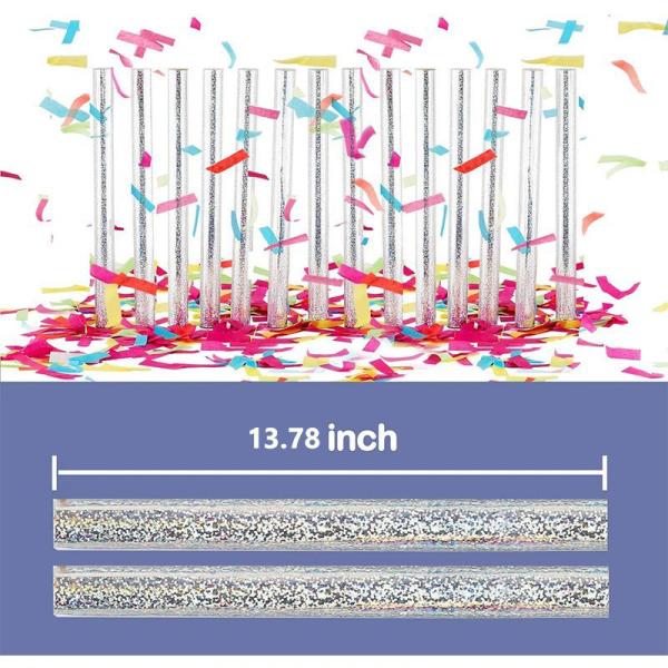 Colorful Biodegradable Tissue Wedding Confetti Wands for Party and Festival Shows