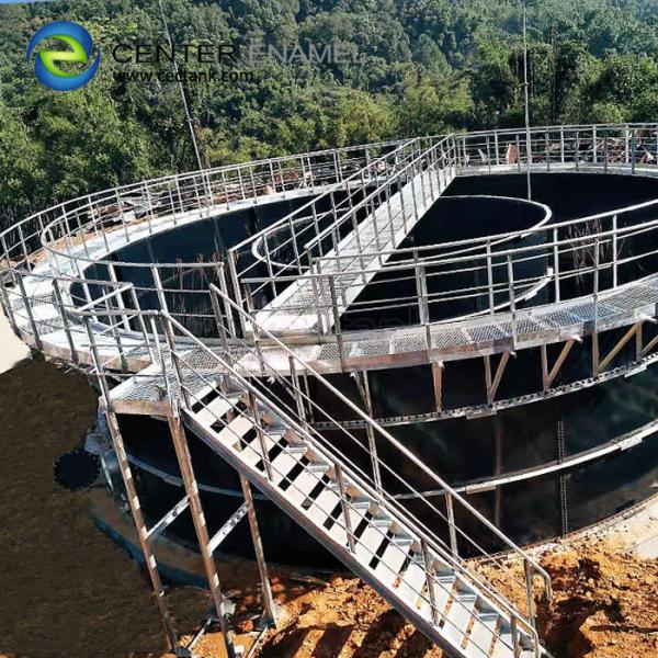 Tanque de armazenamento municipal da água de esgoto da anti corrosão, tratamento de águas residuais municipal
