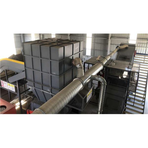 Sofa Shredder Municipal Solid Waste Bulky Furniture Two Shaft Shredder With CE