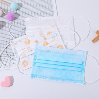 Multi Color Kids Medical Face Mask / Kids Surgical Mask Non Woven Fabric