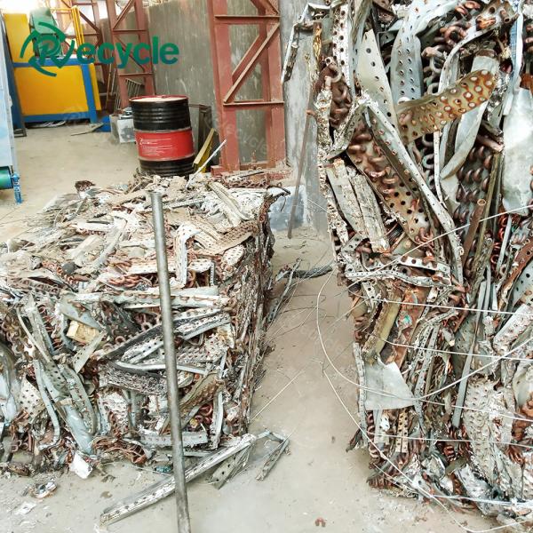 180KW-280KW Air Conditioner Radiator Recycling Machine Scrap Radiator Separating Machine