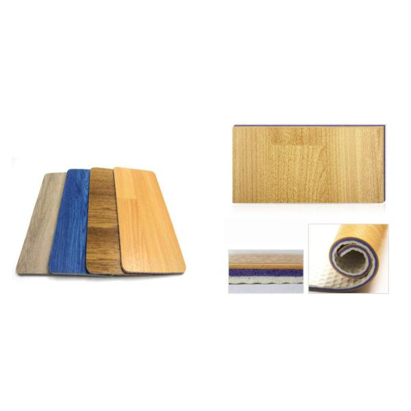 Зеленый настил винила ПВК спорт/крытый баскетбол справляясь 4.5мм до 7,2 Мм