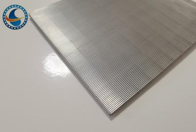 Painéis de tela de aço inoxidável 316L Slot 0,02 mm