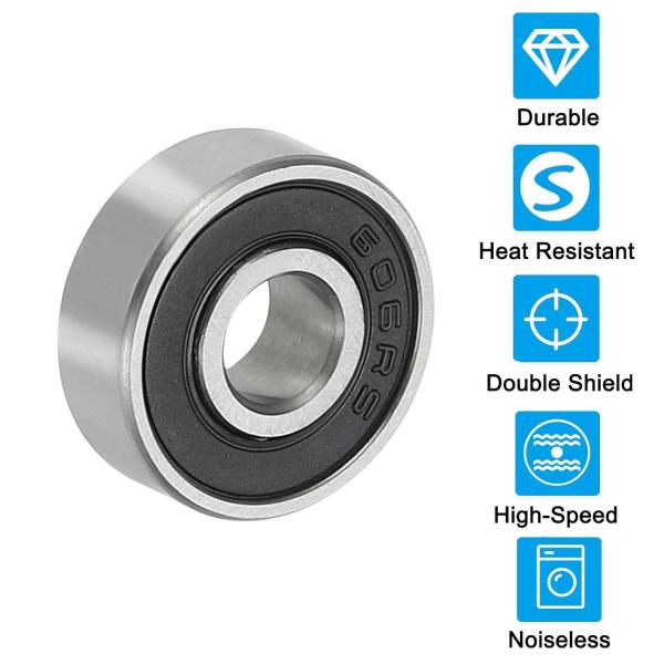 Stainless Steel P6 S6203 Bearing High Speed High Precision Ball Bearing For Motors
