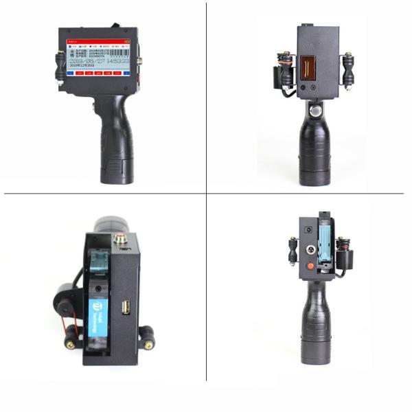 600dpi Handheld Expiry Date Inkjet Printer Gun for Multi-Language in 240*120*97mm Size