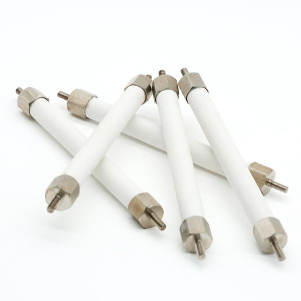 Hexagonal Stainless Steel M4 M5 Bolt Stud 140x12MM 10000V AC DC HV High Voltage Ceramic Fuse For Ozone Generator