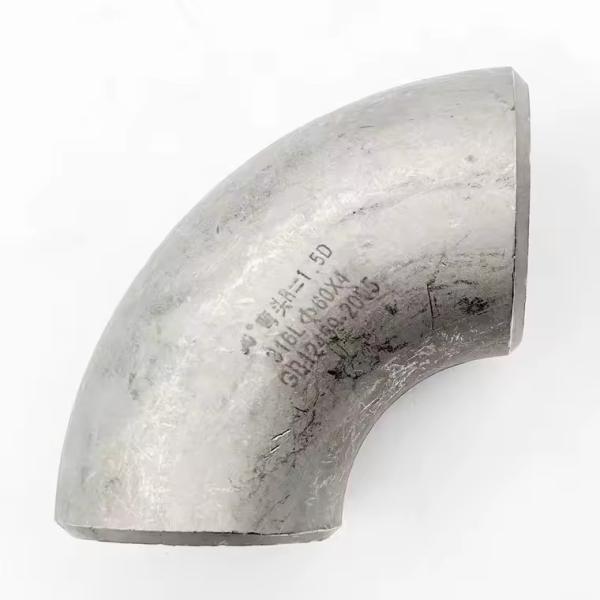 Китай Нержавеющая сталь трубные фитинги Производитель Нержавеющая сталь 90 градусов локтевые фитинги