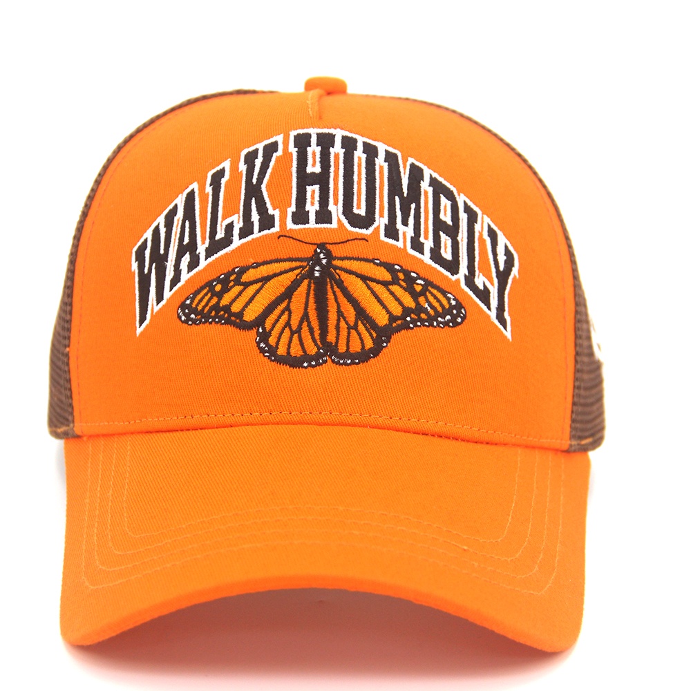 Custom Embroidery Trucker Hats With Screen Printing logo Plain Foam