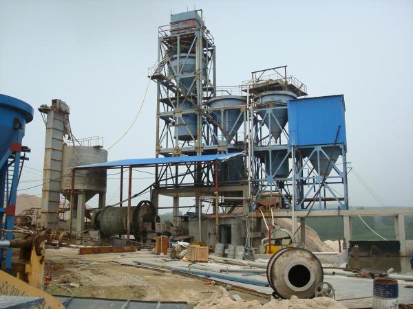 20-200T/H Grade de vidro Silica Lavar areia Remover ferro Secagem e filtragem Plant com 1
