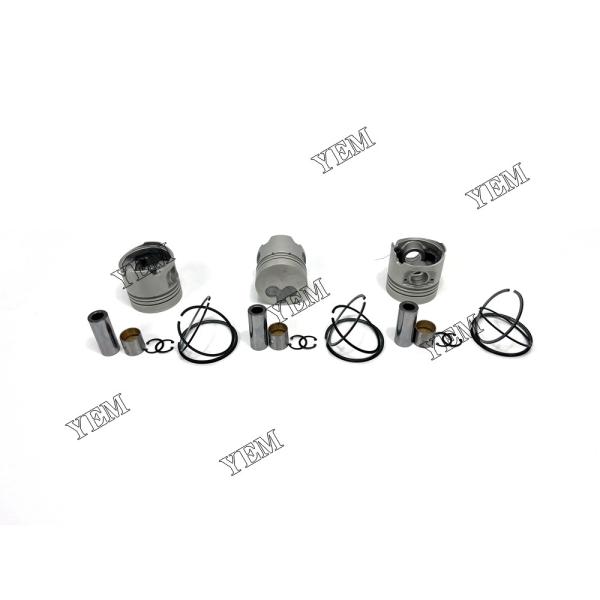 3PCS 3AD1 Factory Outlet Piston With Rings For Isuzu