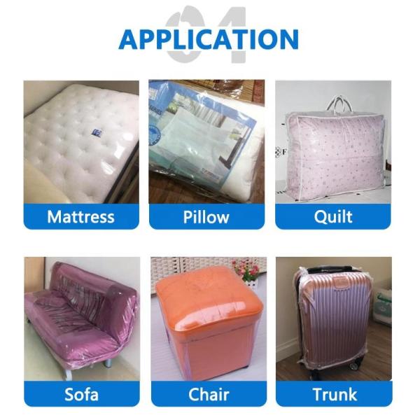 крен PVC фильма ширины 245cm голубой отсутствие липкой полиэтиленовой пленки прозрачной пластмассы напечатанного 42PHR 60KG