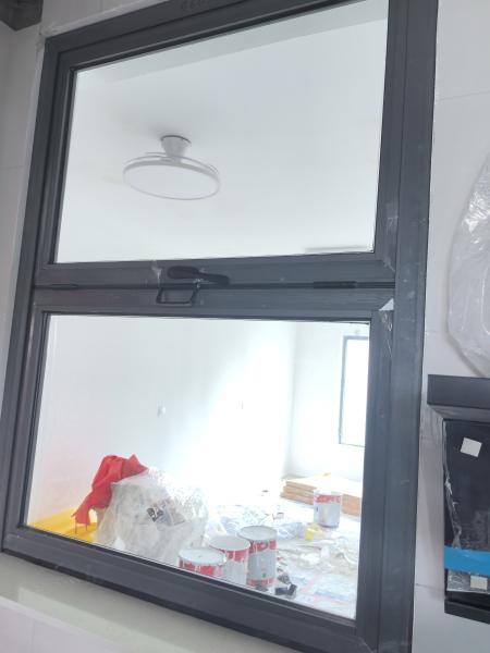 Hot Style Design Block Uv Rays Low E Glass Black Aluminum Commercial Bifold Folding Window Aluminum windows