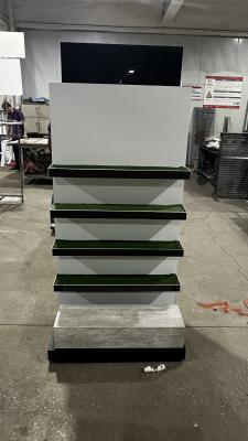 Protection contre la corrosion Rack d'affichage personnalisé pour l'impression du logo du magasin disponible