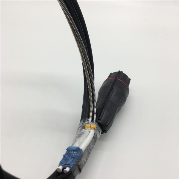 Cabo de fibra blindado Fullaxs Duplex LC CPRI à prova d'água FTTA