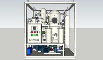Vacuum Oil Purifier System Insulation Oil Purifier Transofrmer Oil Filter Machine