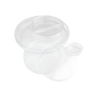 Compartiment rond Petri Dish Medical Polystyrene stérile