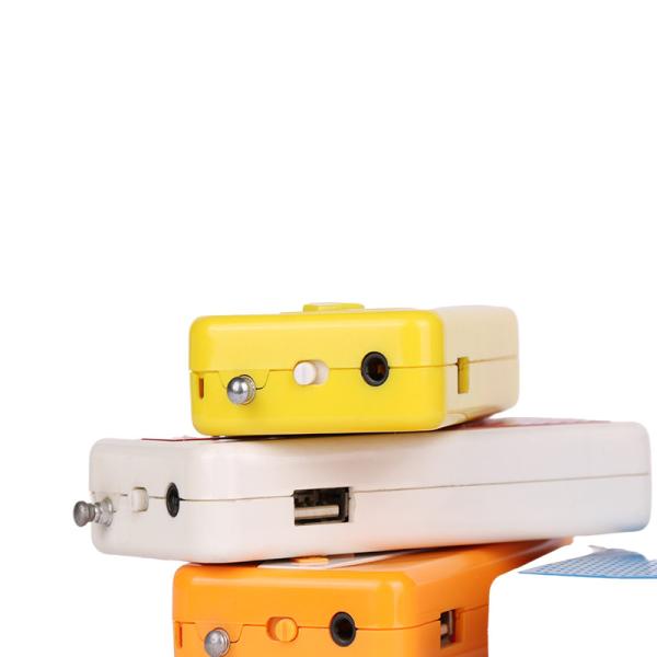 Портативное радио игрока TF кармана электрофонаря радиоприемника USB FM с диктором