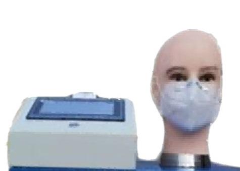 1000Pa PLC Mask Particle Filtration Efficiency Tester Stable