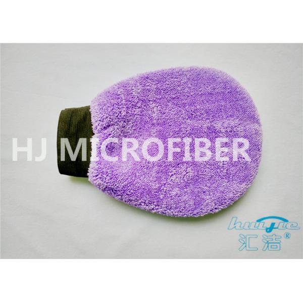 Перчатка чистки автомобиля Microfiber ватки плюша/перчатка 100% Microfibre супер Handmade