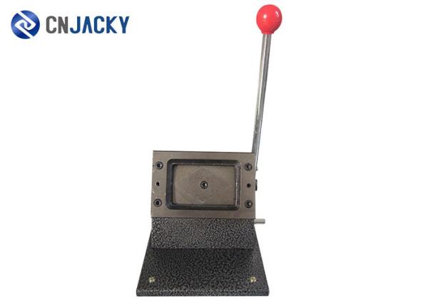 CR80 Desktop Manual Punch Press Machine For Plastic Card CE Certificate