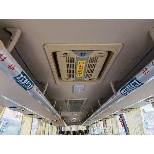 Двигатель подержанного туристического автобуса мест двери 47 автобуса пассажира Буша весны лист туристического автобуса одиночного задний