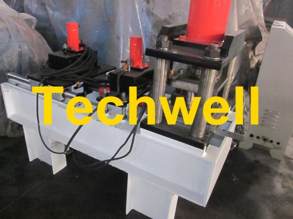 Light Weight Angle Steel Roll Forming Machine With Continuous Punching System